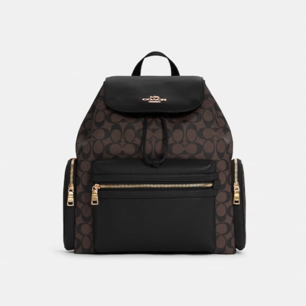 Coach Baby Backpack in Signature Canvas